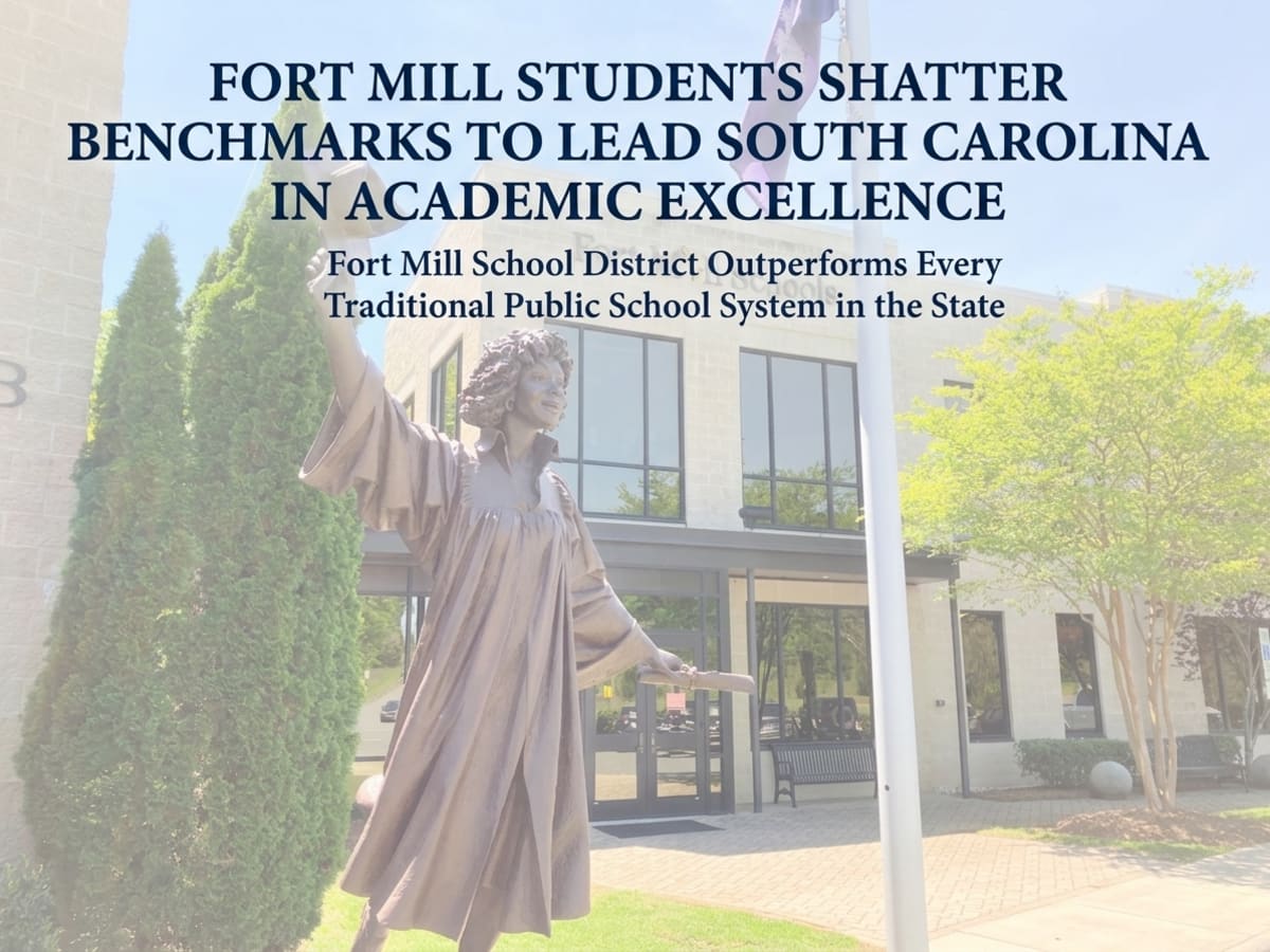 Fort Mill Students Top South Carolina in Academic Excellence