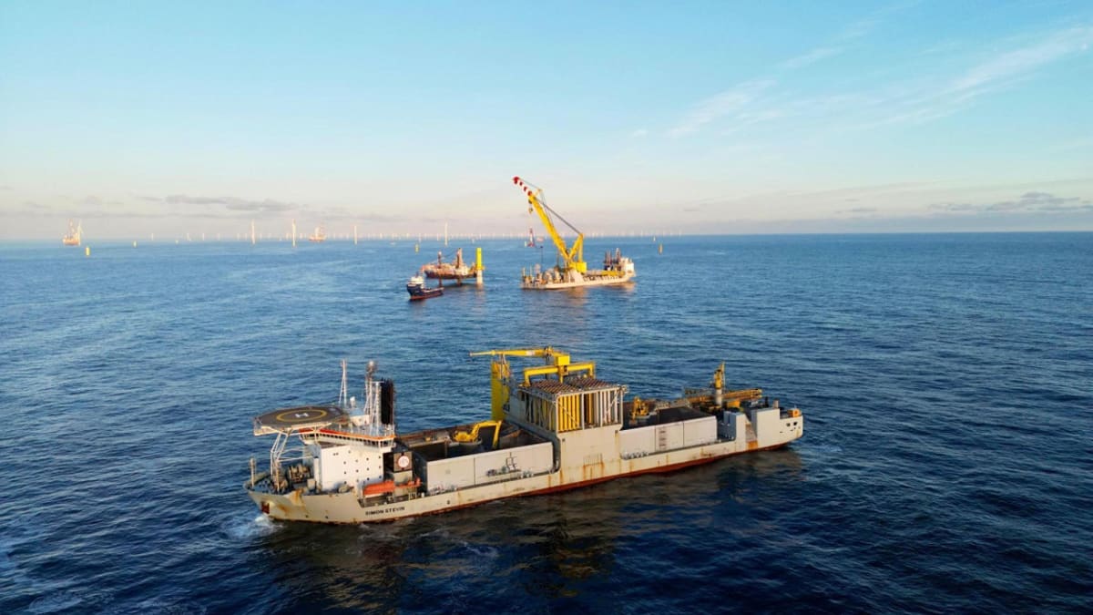 Dutch Wind Farm Begins Construction to Power 1M Homes