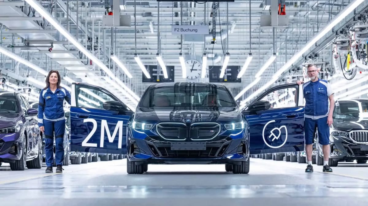 BMW Hits 2 Million EVs in Just 13 Years