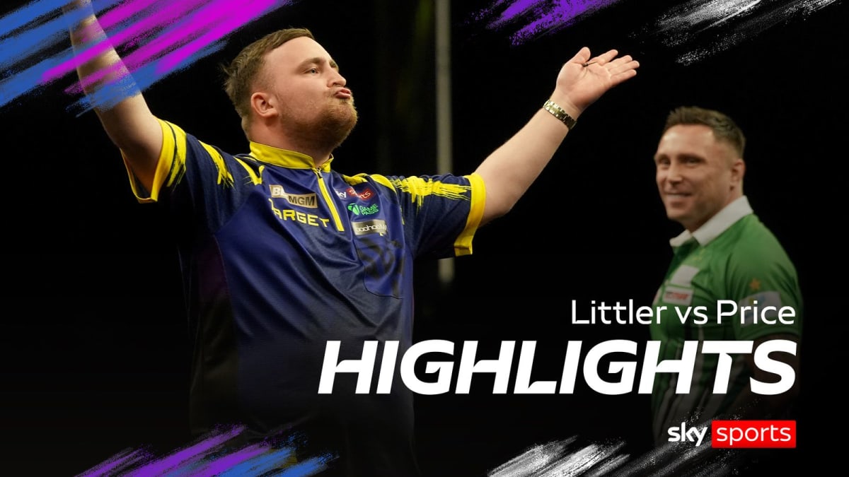 Teen Darts Star Littler Rallies From 0-5 Down in Dublin