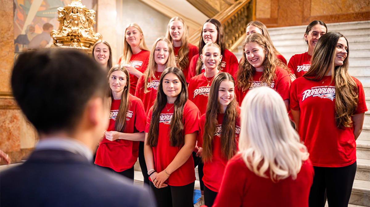 Volleyball Champs With 3.8 GPA Honored at State Capitol - Image 3
