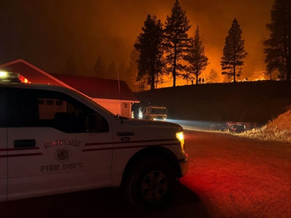 Cancer Survivor Firefighter Battles Oregon Wildfires