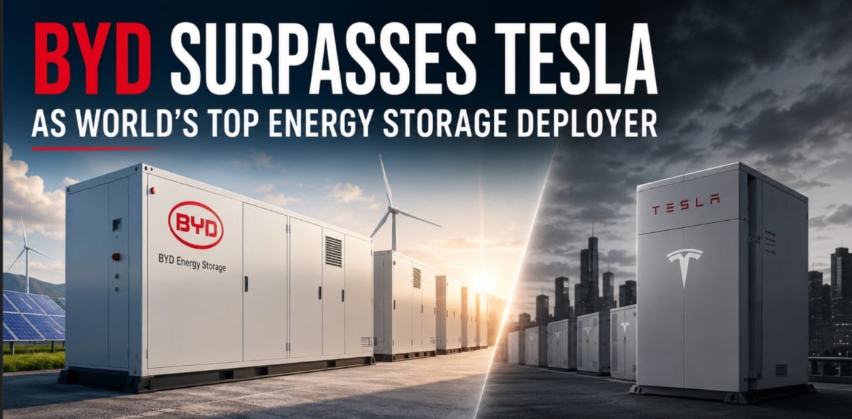 BYD Beats Tesla in Global Battery Storage Race - Image 2