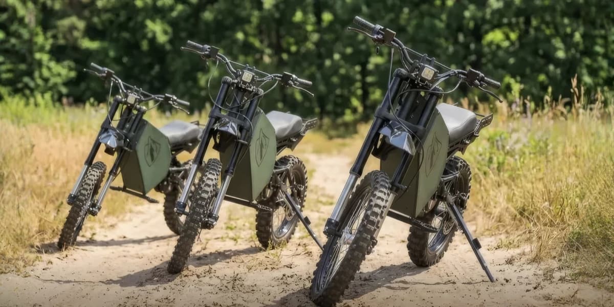 Ukraine Adopts Silent Electric Motorcycle for Military Use - Image 2