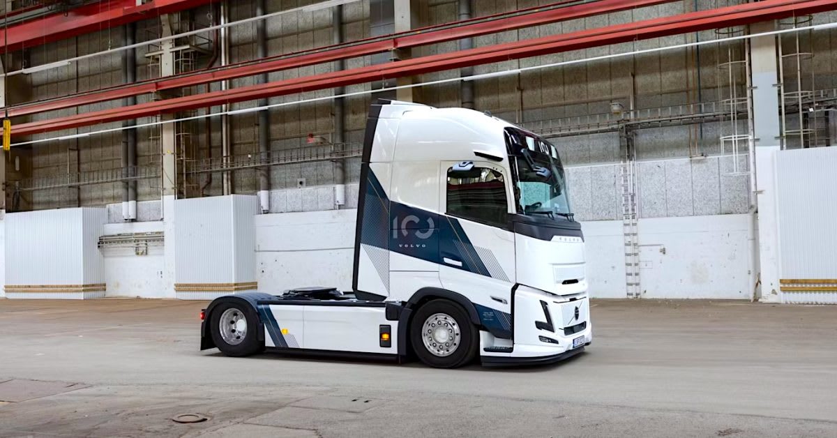 Volvo Celebrates 100 Years with Electric Semi Truck