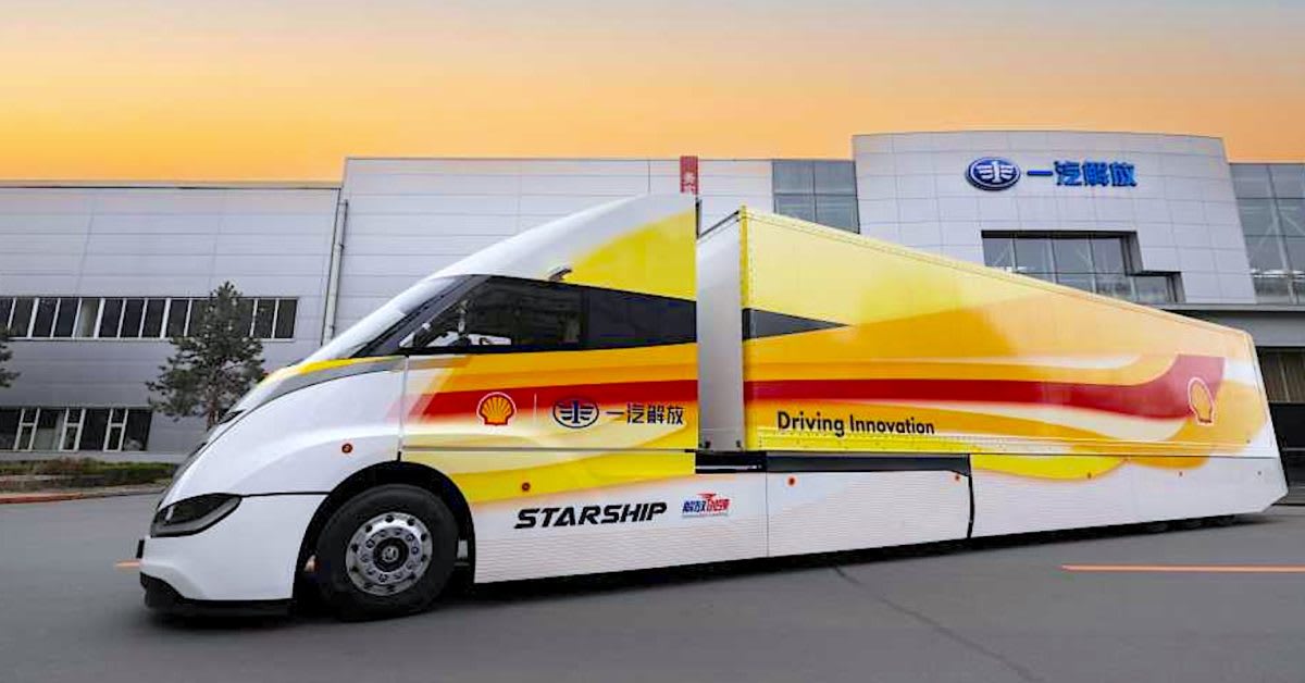 Shell and FAW's New Battery Doubles Electric Truck Power