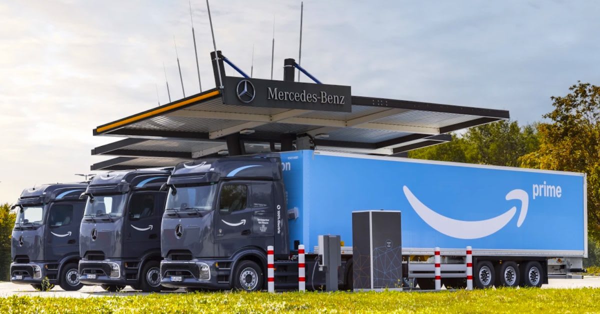 Amazon Rolls Out 50 Electric Semi Trucks in Germany