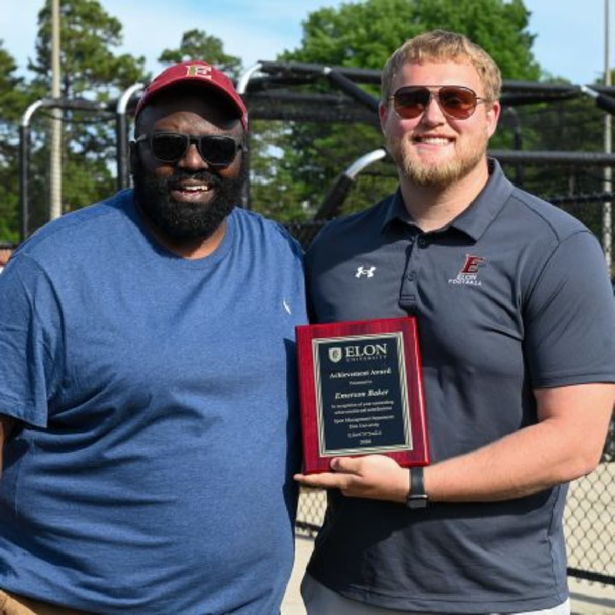 Elon Students Honored for Leadership at Ballpark Ceremony - Image 3