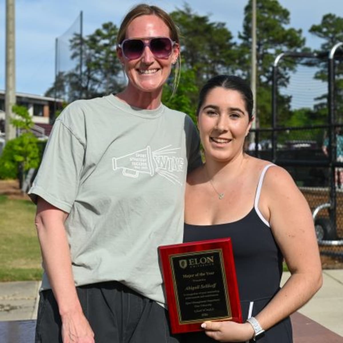 Elon Students Honored for Leadership at Ballpark Ceremony - Image 2