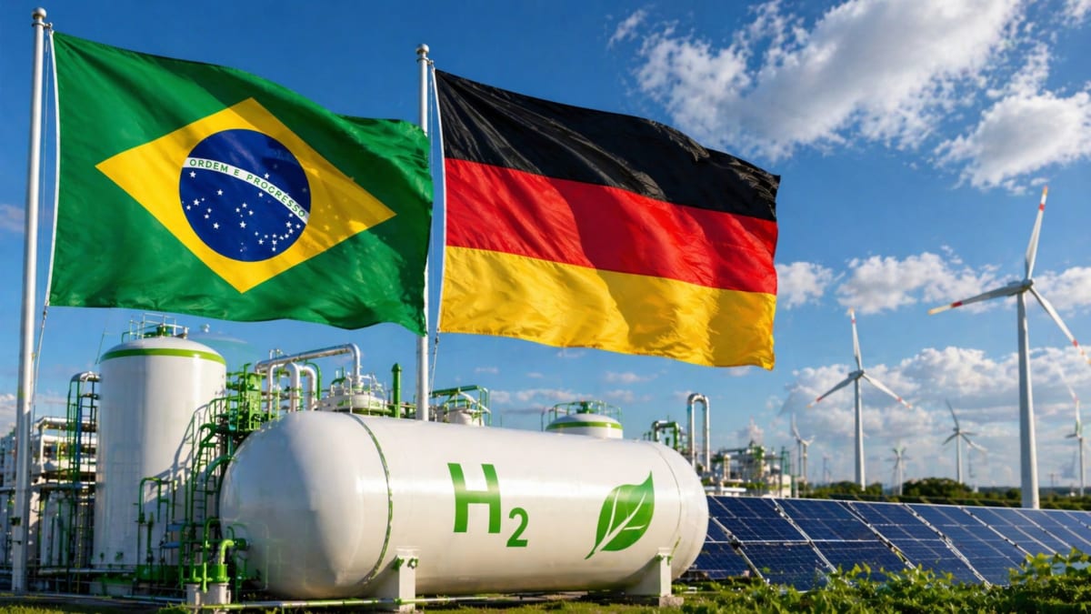 Brazil and Germany Invest $12B in Green Hydrogen Project