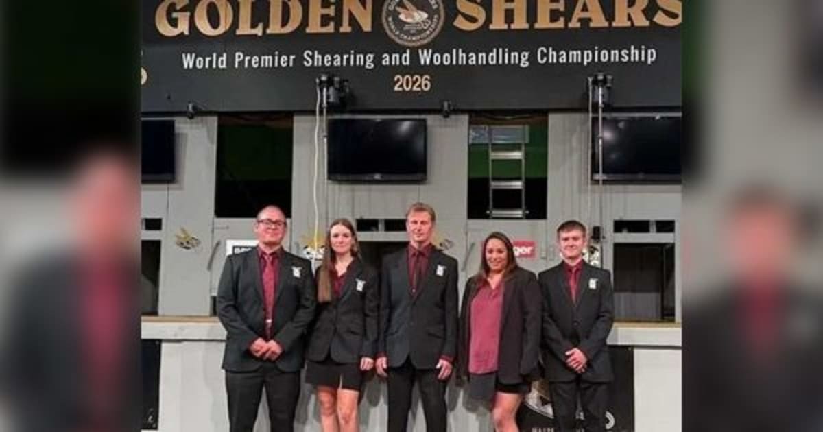 Falklands Team Takes 5th at World Shearing Championship
