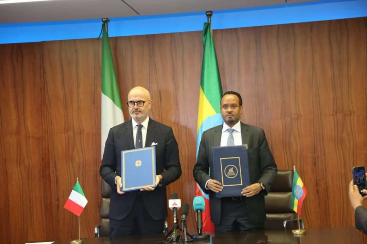 Italy Commits €80M to Ethiopia's Green Economic Future
