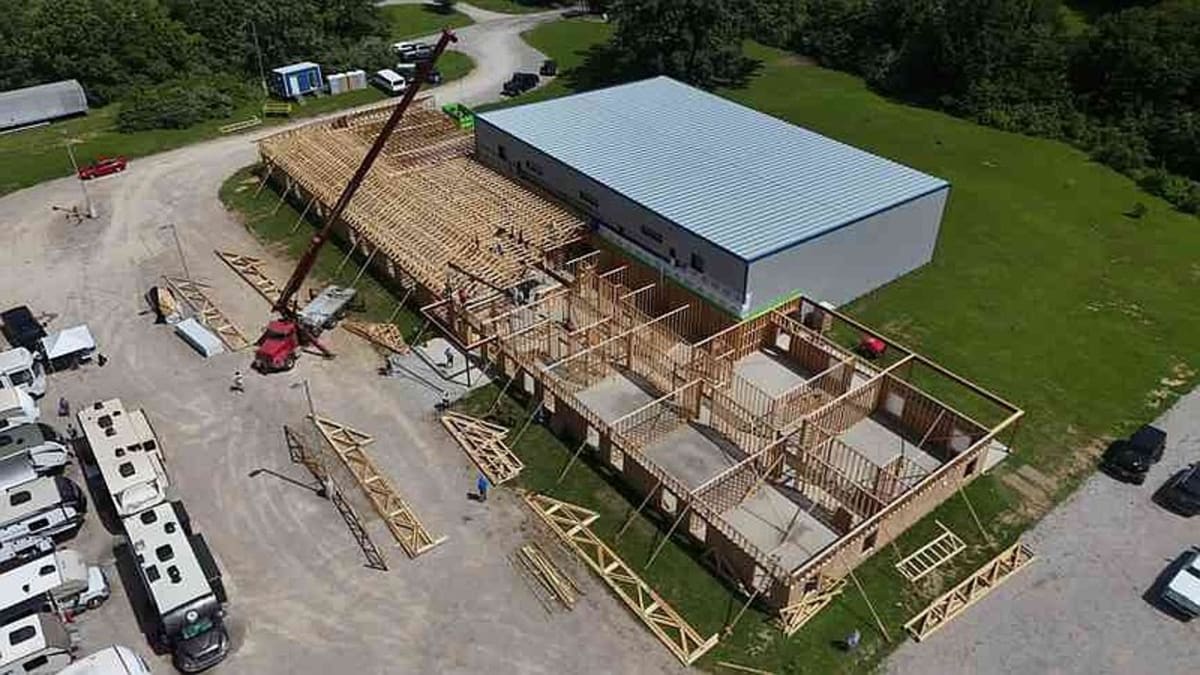 170 Volunteers From 10 States Build Christian School in Week - Image 3