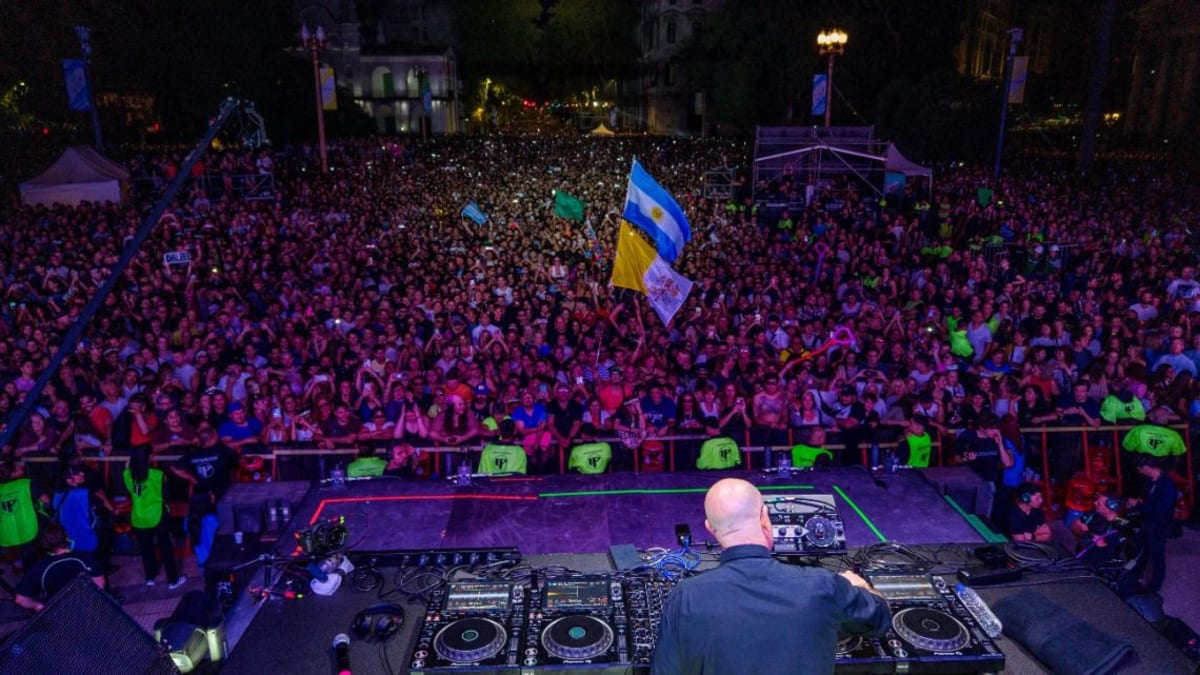 DJ Priest Draws Thousands to Pope Francis Tribute Rave