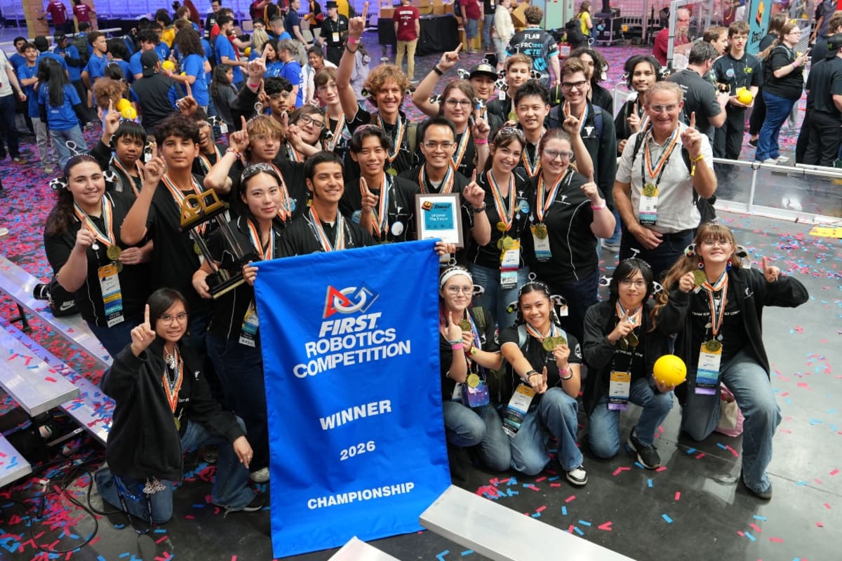 San Diego High Schoolers Win Robotics World Championship