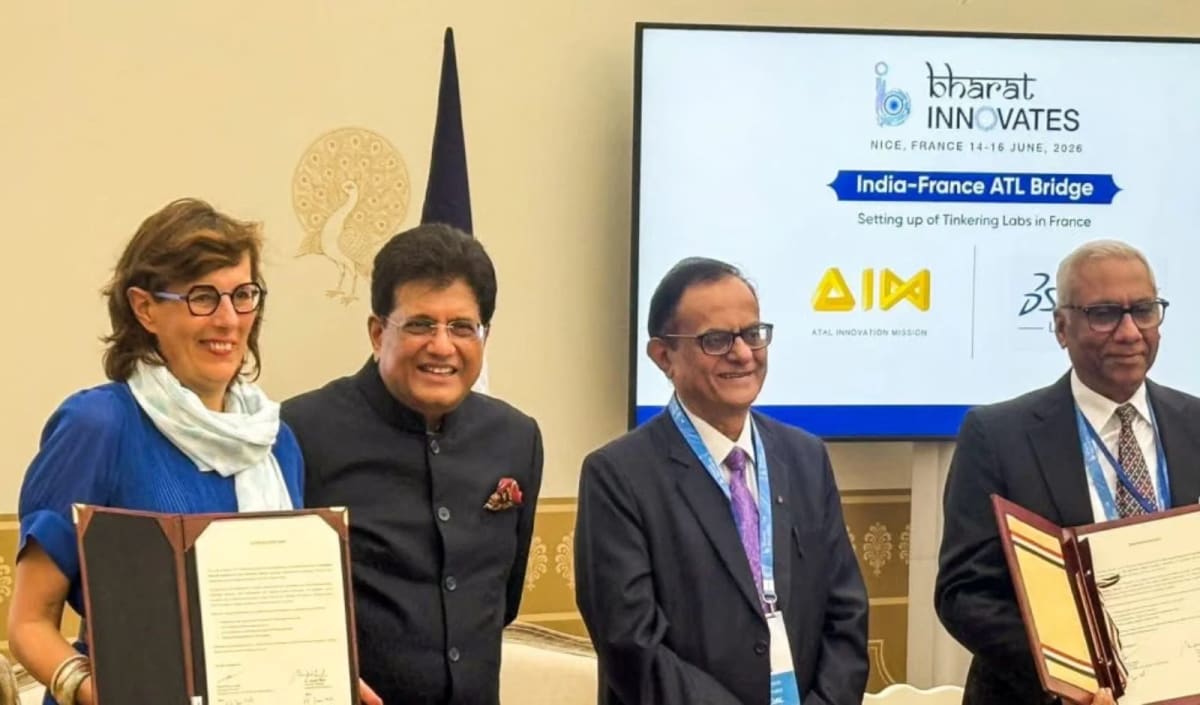 India and France Launch Innovation Lab for Young Inventors