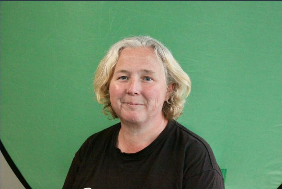 Casey Alexander, volunteer theatre president and netball coach in Waiuku, New Zealand community