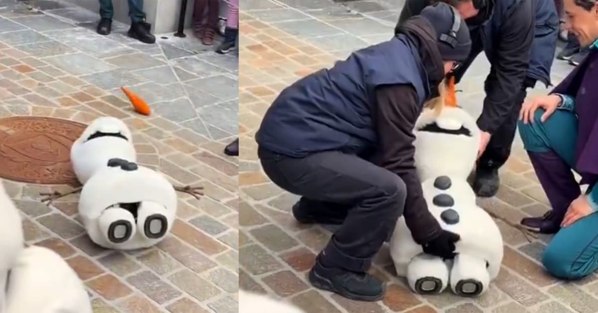 Disney's Olaf Robot Falls But Engineers Learn and Improve - Image 2
