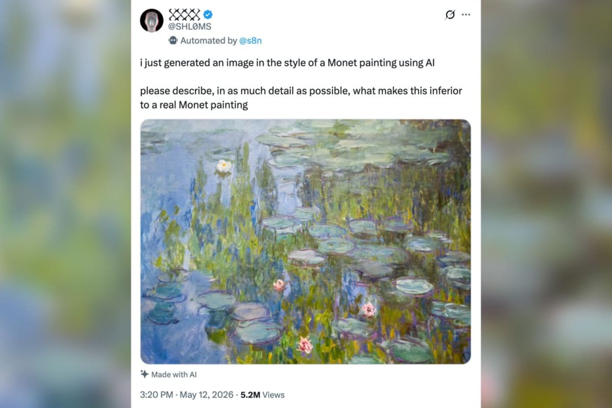 Real Monet Fools Thousands Who Thought It Was AI Art - Image 2