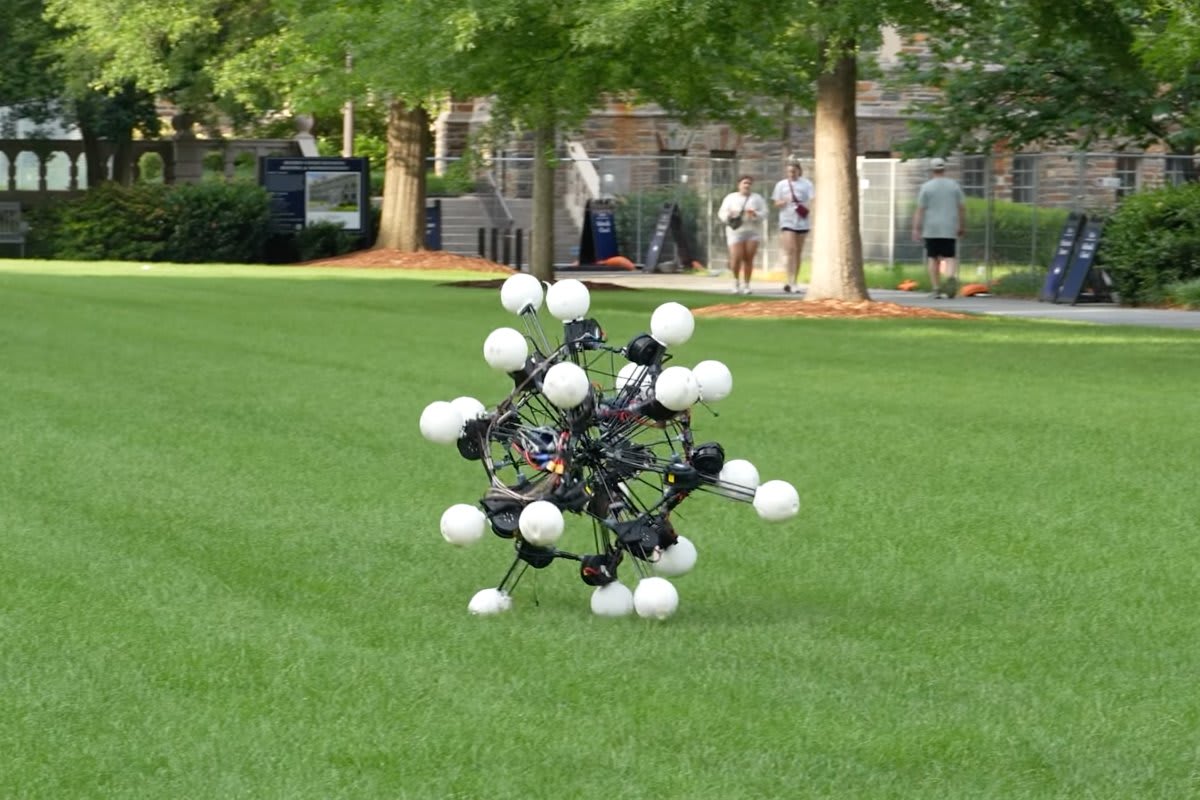 Duke's 20-Legged Robot Sees Everything, Moves Anywhere