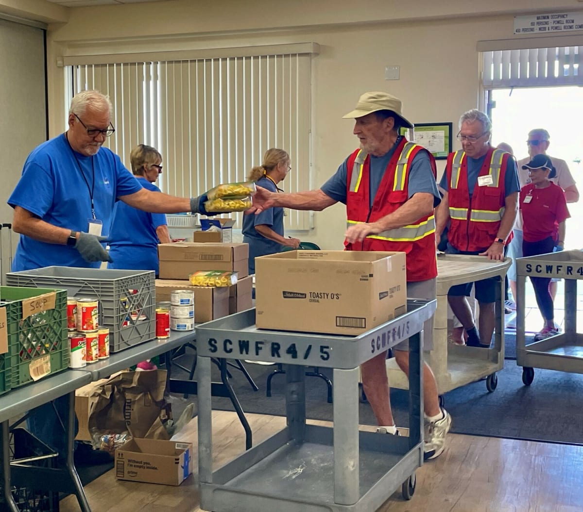 Sun City West Seniors Feed Neighbors Every Monday