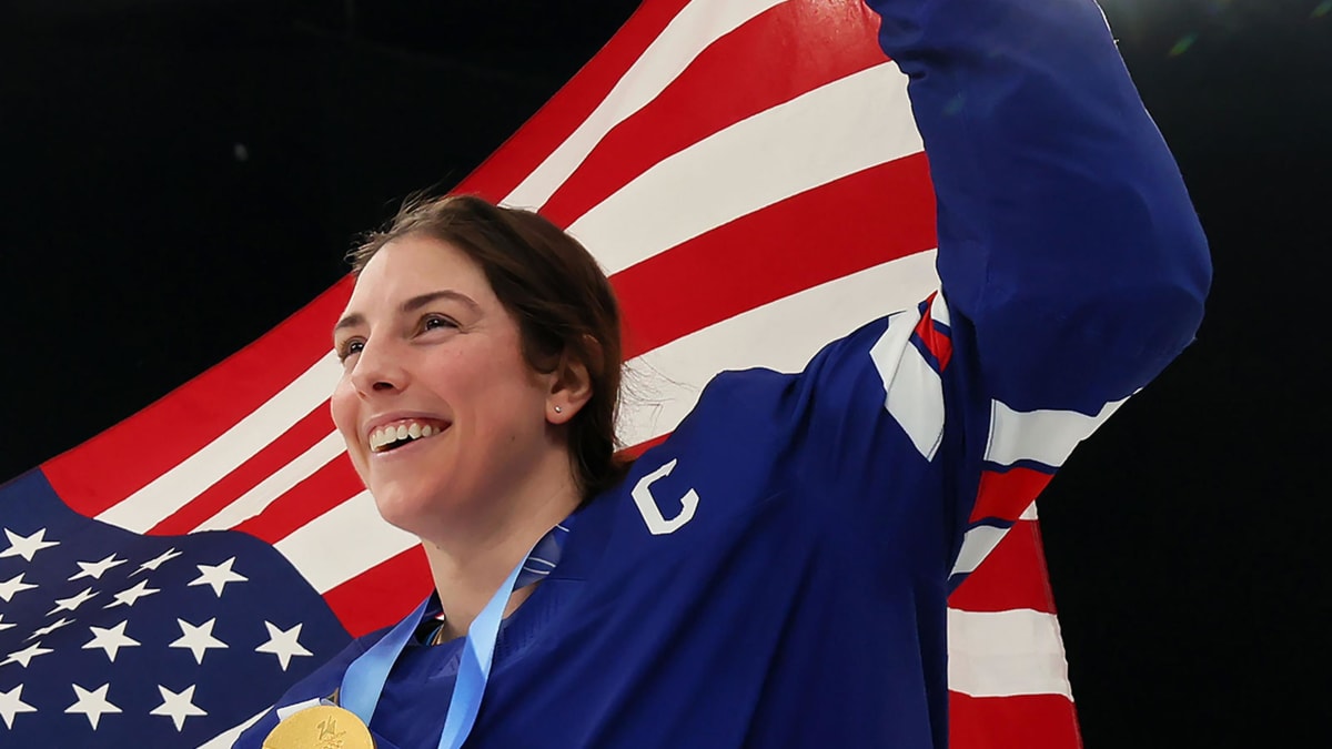Hilary Knight Makes History in Fifth Olympic Gold Medal Game