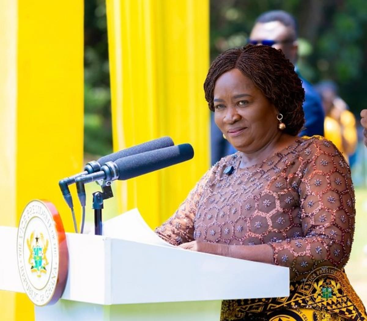 Ghana VP Pushes 30% Women in Government Leadership