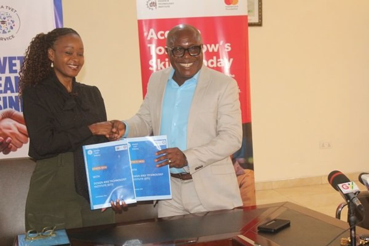 Ghana Partners DTI to Train 40,000 Youth in Tech Skills