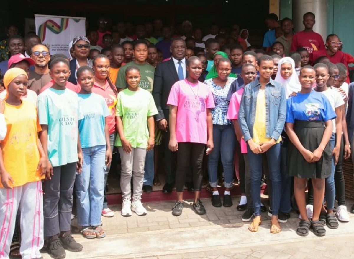 100 Girls Learn AI to Shape Ghana's Digital Future