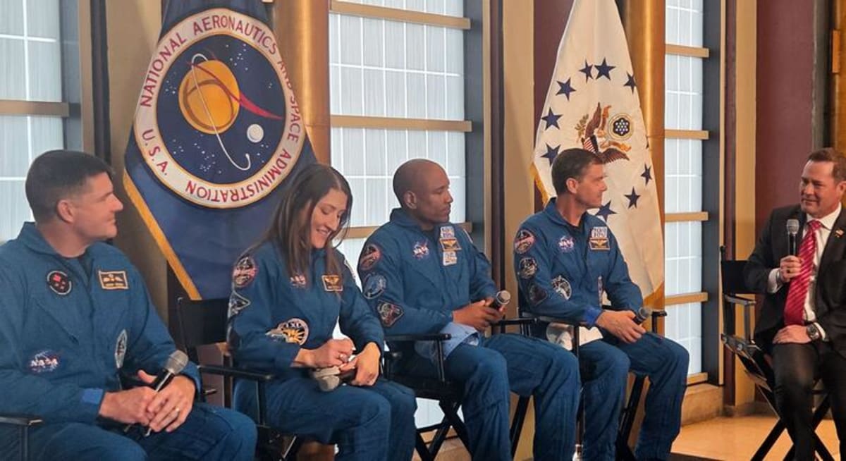 Artemis II Astronauts Bring Moon Mission Message to the UN