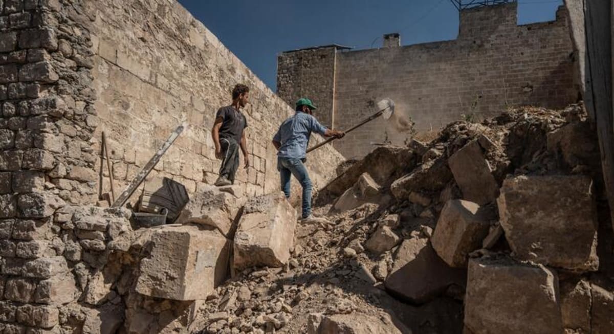 Syrians Clear 570,000 Tons of Rubble, Rebuild Communities