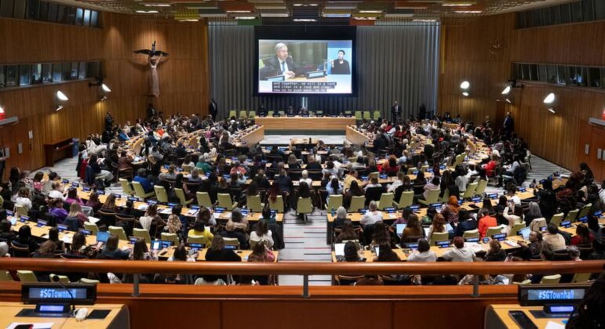 UN Chief Tells Women Activists: Keep Shaking the Foundations
