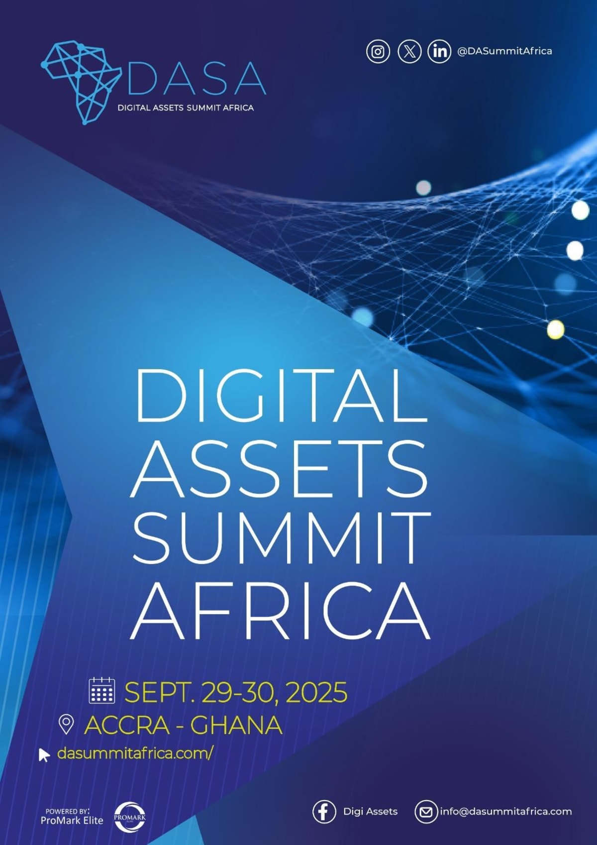 Modern conference center in Accra, Ghana preparing for digital innovation summit with African leaders