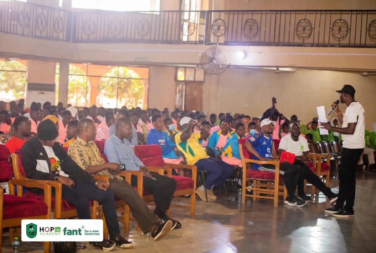 1,500 Young Footballers in Ghana Get Career Skills Training