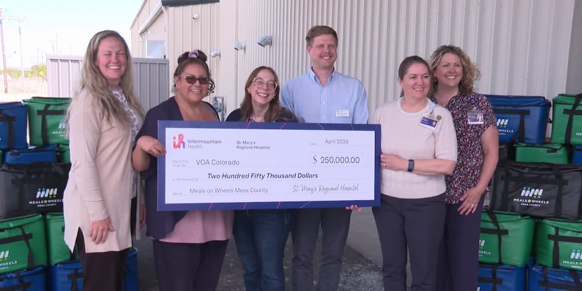 Mesa County Seniors Get $250K Boost for Meal Deliveries