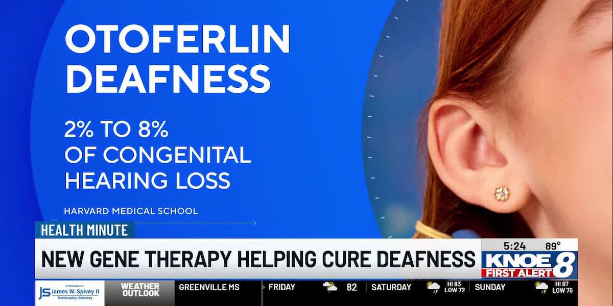 FDA Approves Gene Therapy That Restored Hearing in 83% of Kids