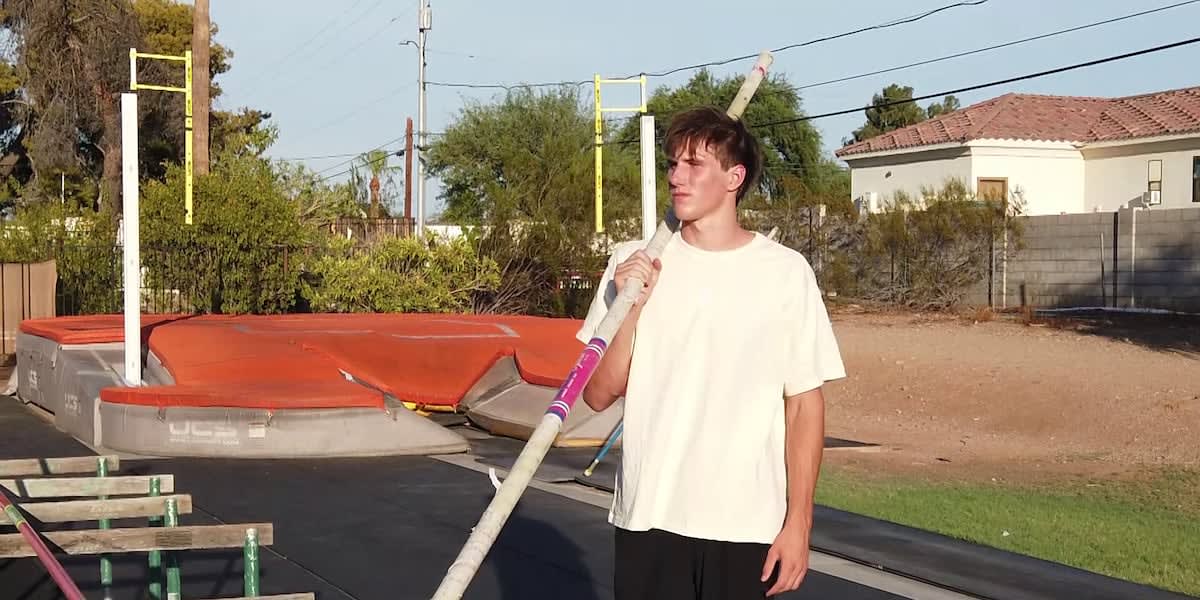 Teen Vaults 18 Feet, Breaks Dad's 27-Year Arizona Record
