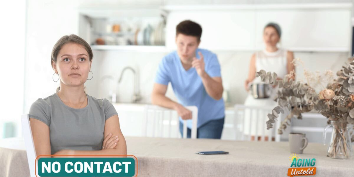 Grandmother with grandchildren standing outside supportive housing complex for grandfamilies in Kansas City