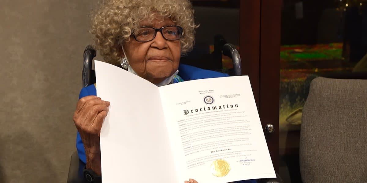100-Year-Old Cancer Survivor Celebrates at Treatment Center