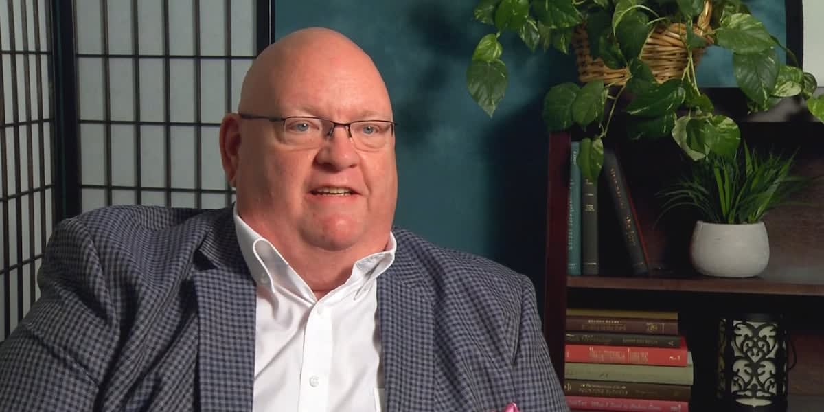 Chris Elder, Ozarks breast cancer survivor, sharing his story to help other men