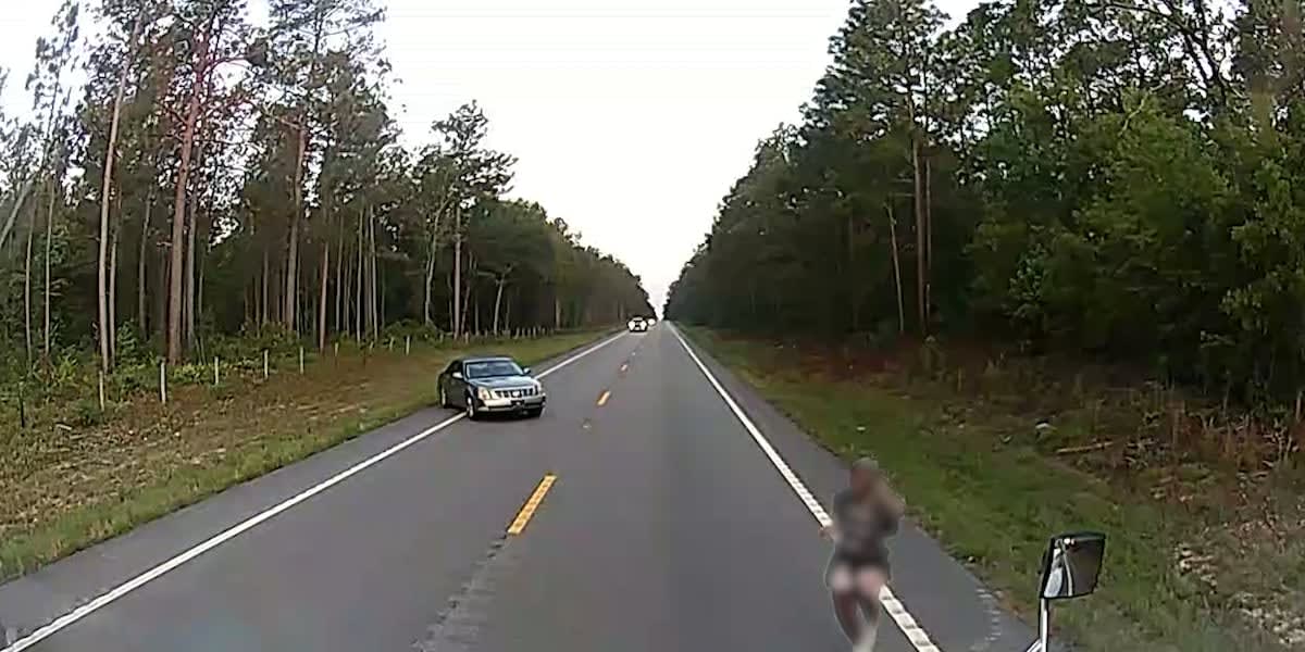 Truck driver Anthony Moore who rescued kidnapped graduate from fake police officer in South Carolina
