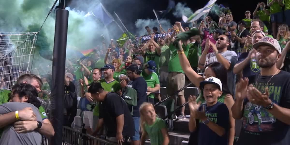Greenville Triumph Wins First Game at New Stadium