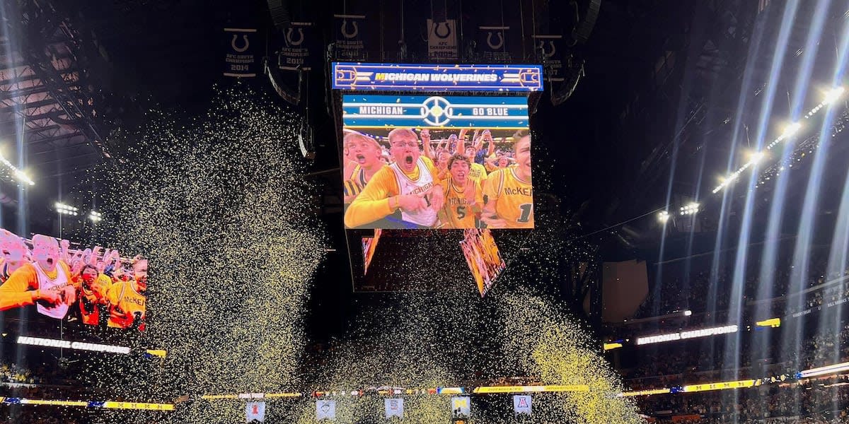 Michigan Celebrates First Basketball Title Since 1989