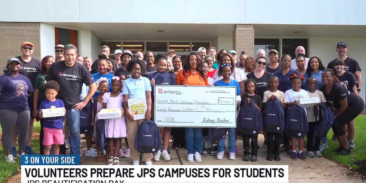 Jackson Volunteers Transform Schools Before New Year