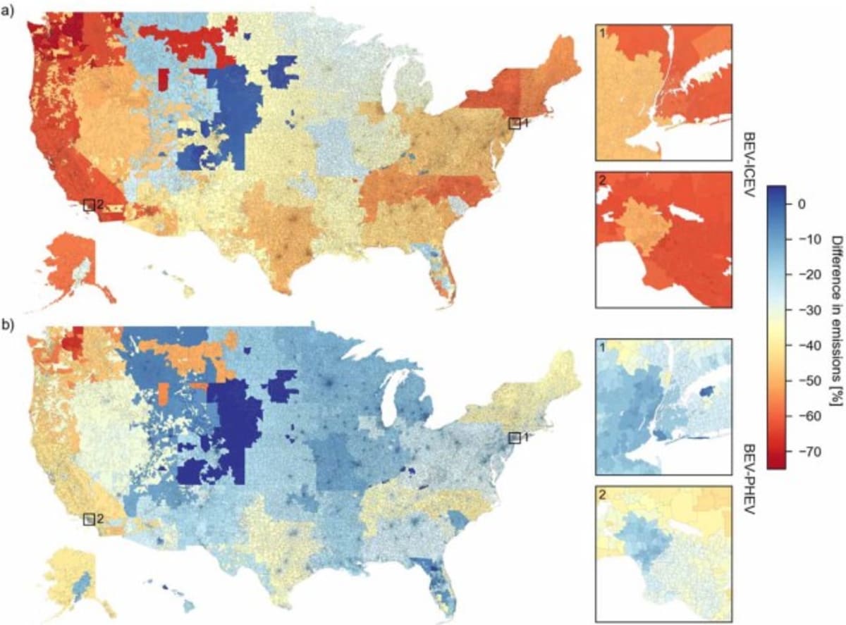 Electric Cars Beat Gas Cars on Emissions, New Study Confirms - Image 2