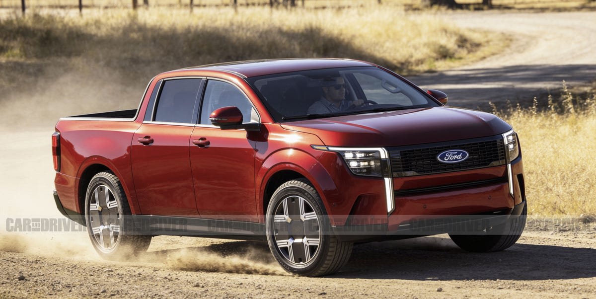 Ford's upcoming affordable electric pickup truck on display at development center