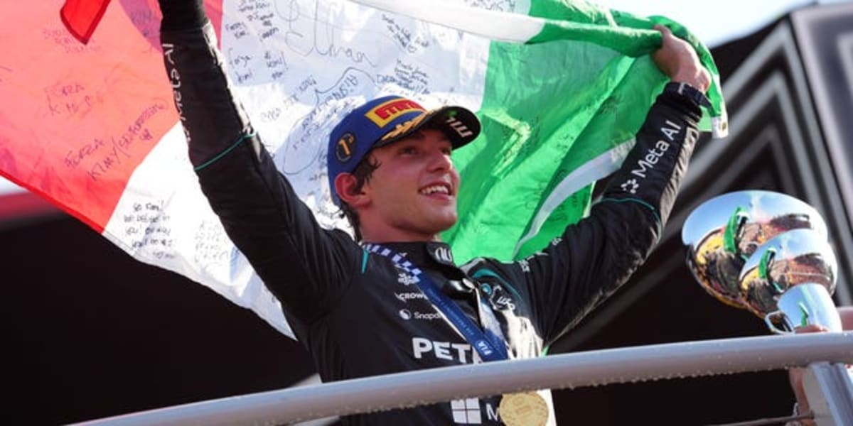 Italian Racer Kimi Antonelli Wins at Monza from 19th Place - Image 2