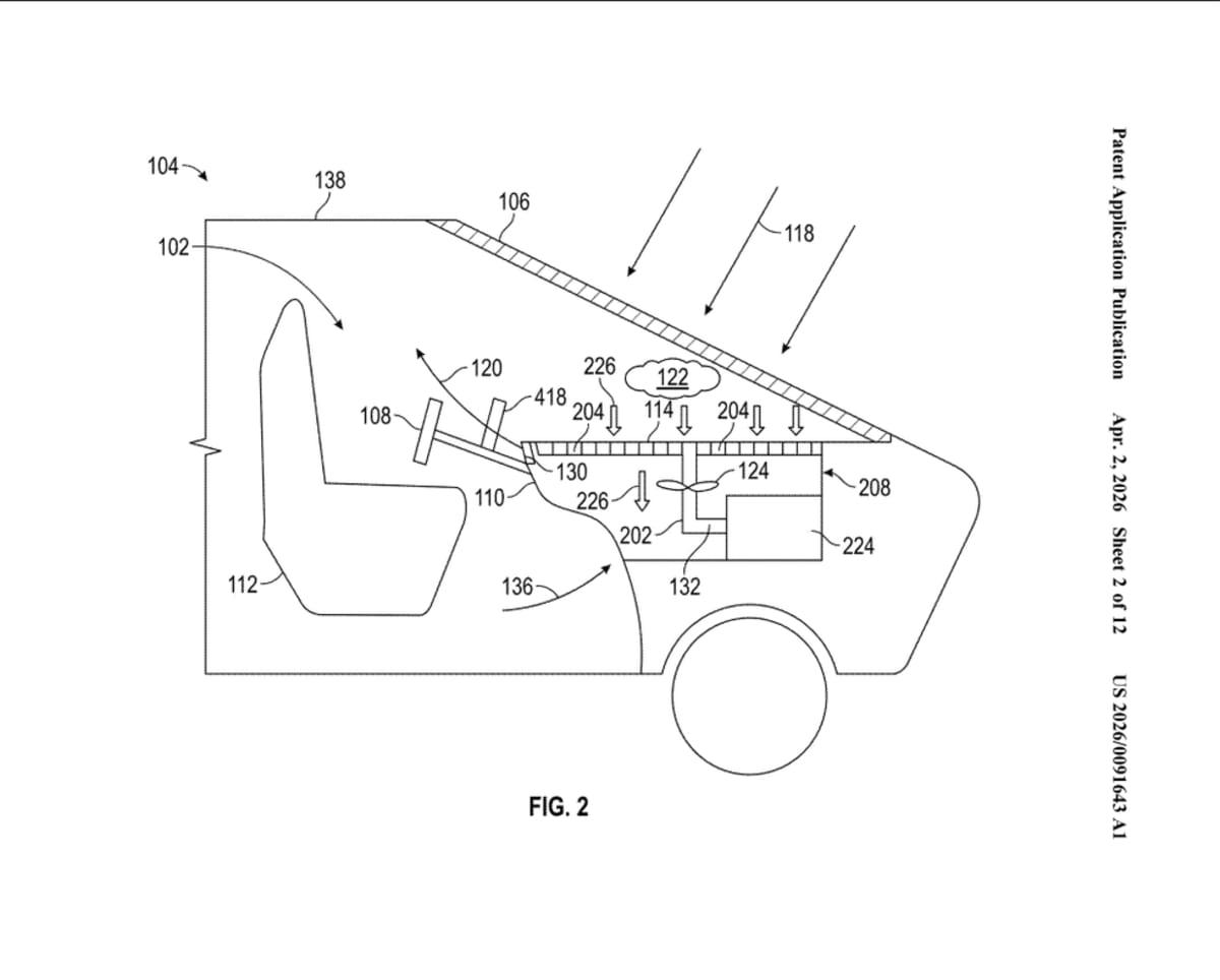 Tesla Patents Glass Roof That Cools Your Car Naturally - Image 4