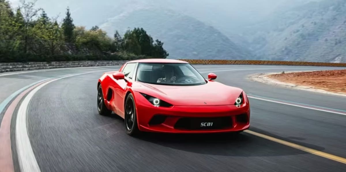 China's $34K Electric Sports Car Packs 430 HP