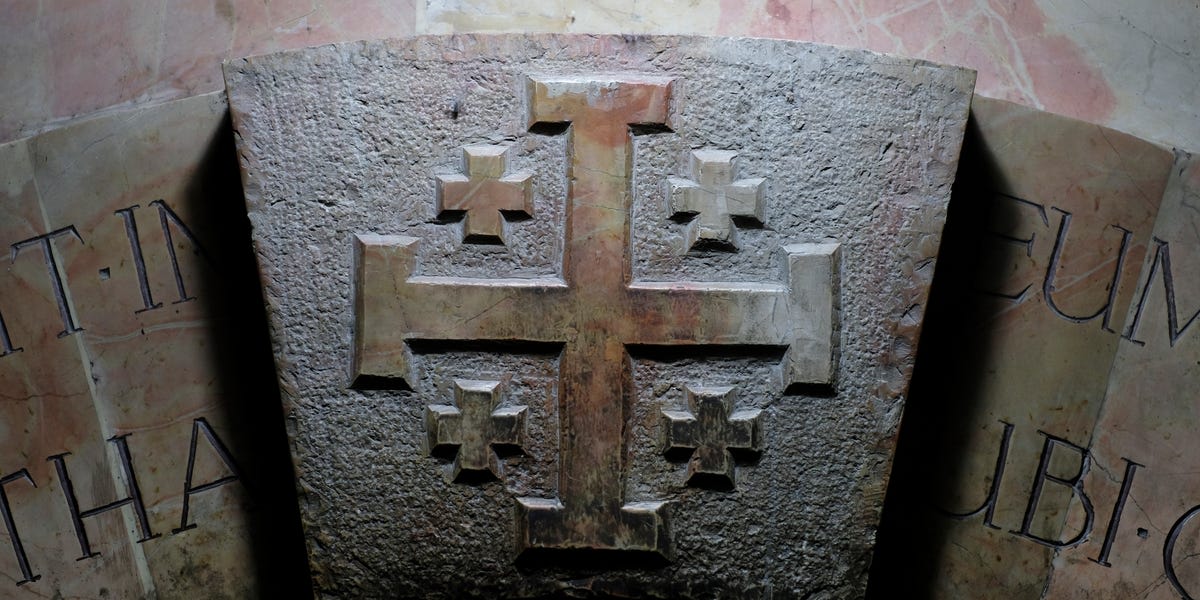 2,000-Year-Old Garden Found Beneath Jesus's Tomb Site